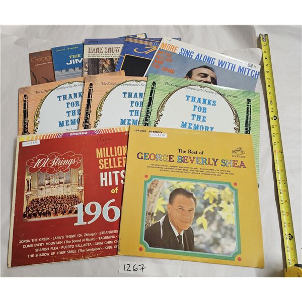 (10) Assorted Vinyl Albums
