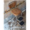 Image 2 : Chair with folding step stool- 36"H