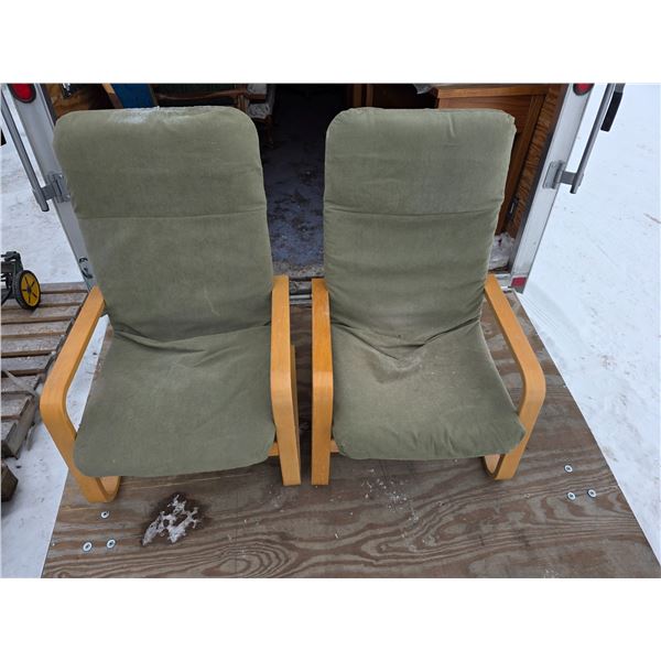 2 chairs- 35"H