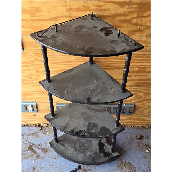 Corner shelving unit- 40"H