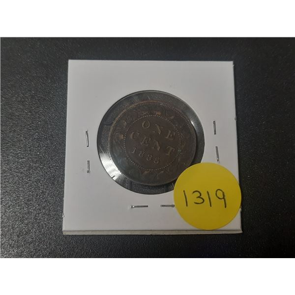 1888 Canadian Large Cents