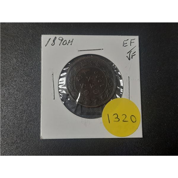 1890H Canadian Large Cents