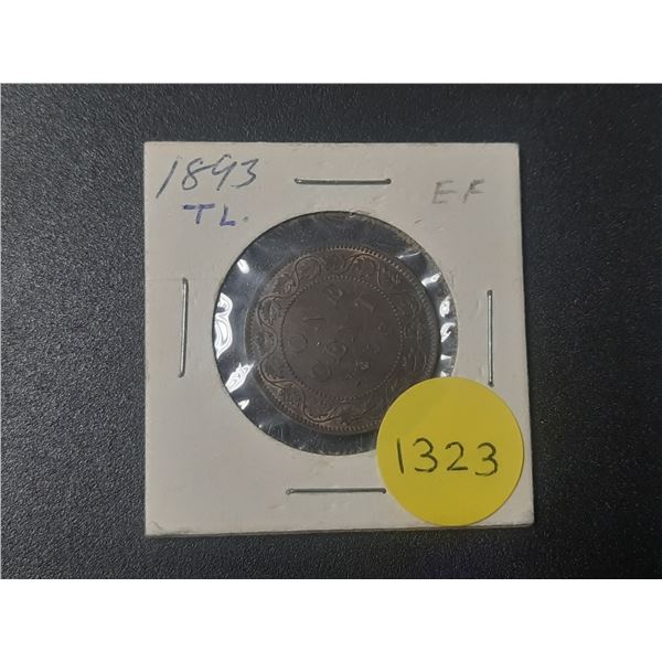 1893 Canadian Large Cents