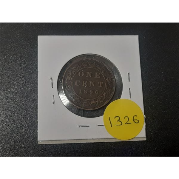 1896 Canadian Large Cents