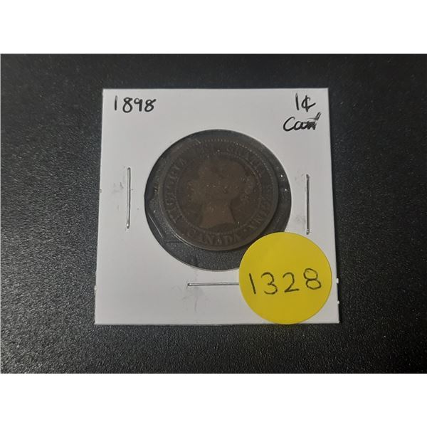 1898 Canadian Large Cents