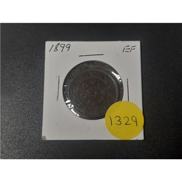 1899 Canadian Large Cents