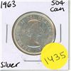 Image 1 : 1963 Canadian Silver Fifty Cents