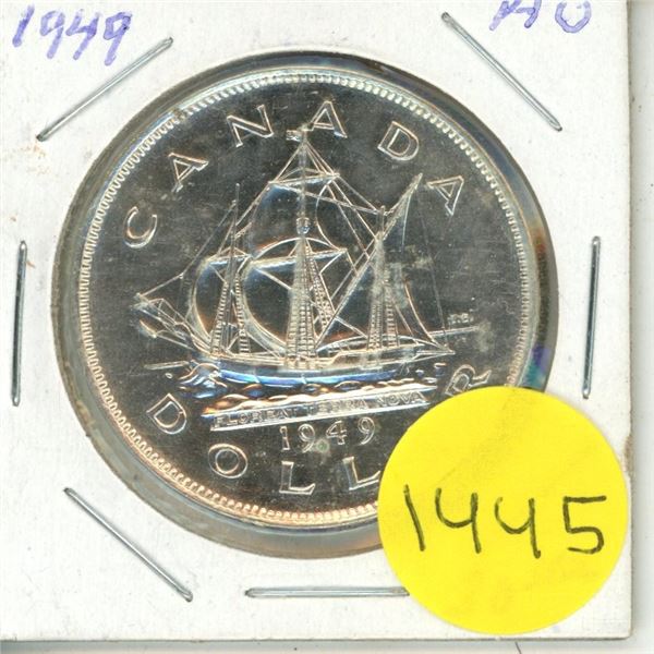 1949 Canadian Silver Dollar