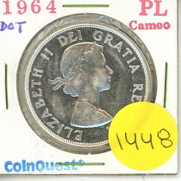 1964 Canadian Silver Dollar
