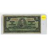 Image 1 : 1937 Bank Of Canada One Dollar Note