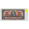 Image 1 : 1937 Bank Of Canada Two Dollar Note