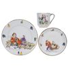 Image 1 : A "Gulliver's Travels" Teacup, Saucer, and Small Plate.
