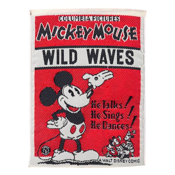 A Mickey Mouse "Wild Waves" Patch.