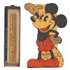 Image 4 : A Die-Cut Mickey Mouse Figural Pencil Case.