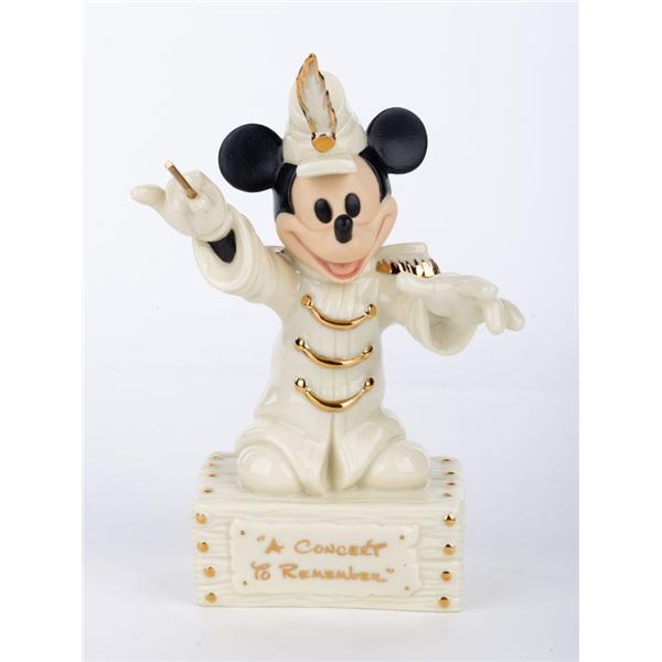 A Lenox Mickey Mouse "A Concert to Remember" Figure.
