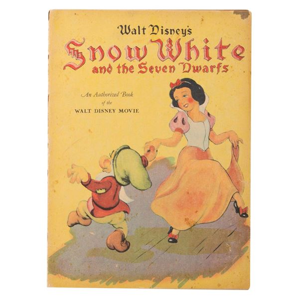 An Early Walt Disney's "Snow White and the Seven Dwarfs" Book.