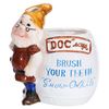 Image 1 : A Doc "Brush Your Teeth" Ceramic Toothbrush Holder.