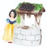 Image 1 : A Snow White Wishing Well Ceramic Planter.