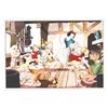 Image 2 : A "Snow White and the Seven Dwarfs" Dufex Postcard.