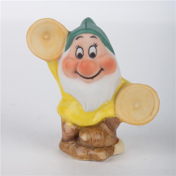 A "Snow White and the Seven Dwarfs" Bashful Ceramic Ornament.