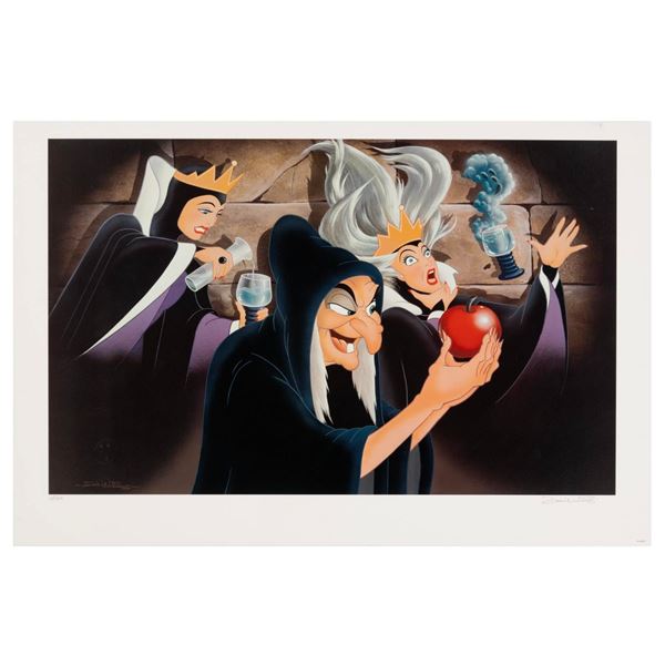 A Don Williams "The Transformation" Evil Queen Lithograph.