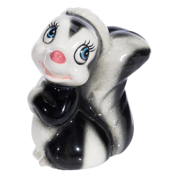 A "Bambi" Flower Ceramic Figure.