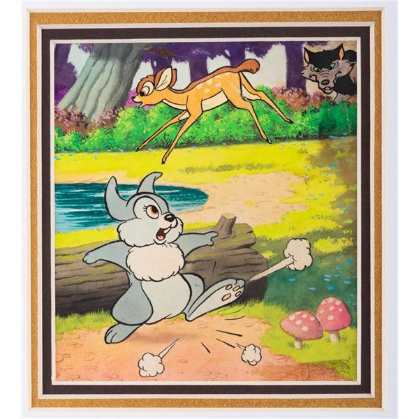 A Bambi and Thumper Painting.