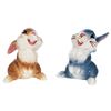 Image 1 : A Pair of Thumper and Miss Bunny Ceramic Figures.