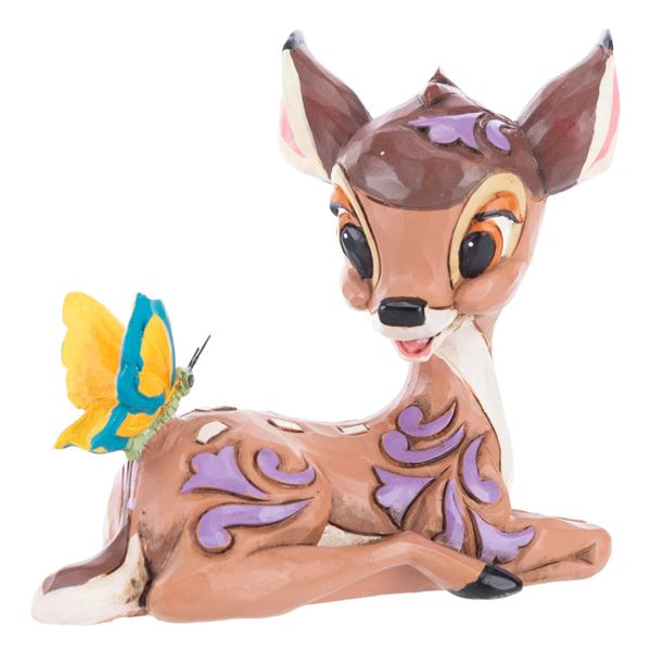 A Disney Traditions Bambi Mini Figurine.