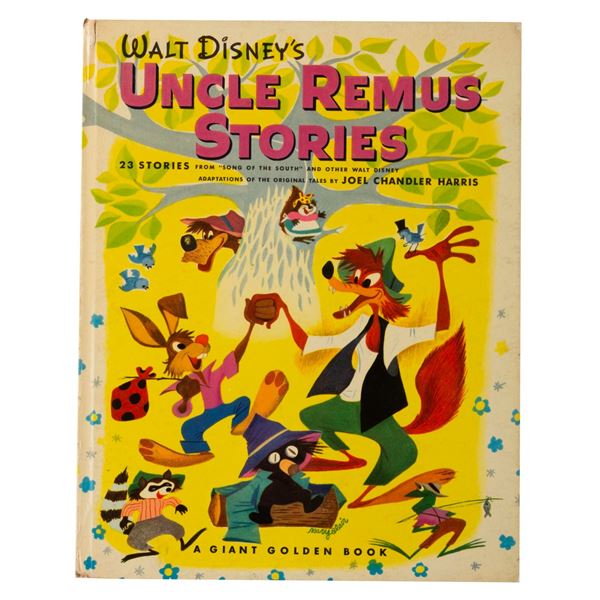 A "Walt Disney's Uncle Remus Stories" Giant Golden Book.