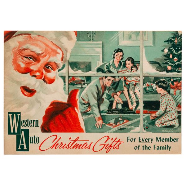 A Western Auto Christmas Gifts Catalog.