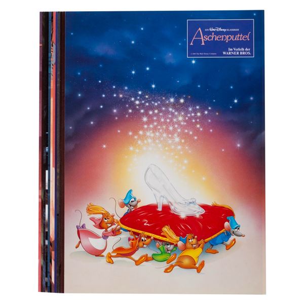 A Set of 1987 German "Cinderella" Lobby Cards.