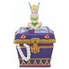 Image 1 : A Tinker Bell on Jewelry Box Ceramic Cookie Jar.