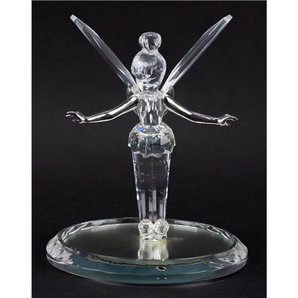 A Disney Showcase Collection Tinker Bell Crystal Figure.