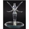 Image 1 : A Disney Showcase Collection Tinker Bell Crystal Figure.