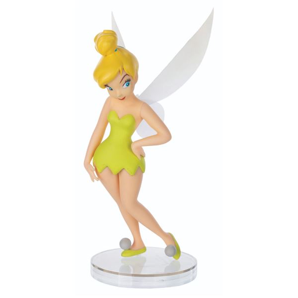 A Tinker Bell Vinyl Collectible Doll.
