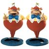 Image 1 : A Pair of WDCC Tweedle Dee and Tweedle Dum Figures.