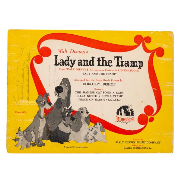 A "Lady and the Tramp" Songbook.