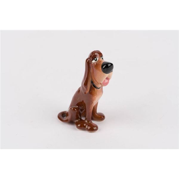 A "Lady and the Tramp" Trusty Figurine by Evan K. Shaw Pottery.