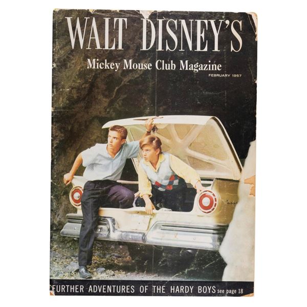 A 1957 Walt Disney’s Mickey Mouse Club Magazine.