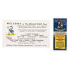 Image 1 : A Donald Duck Juice Plant Visitor Card and Matchbook.