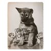 Image 1 : A Bill Justice Family Christmas Card with Dog.