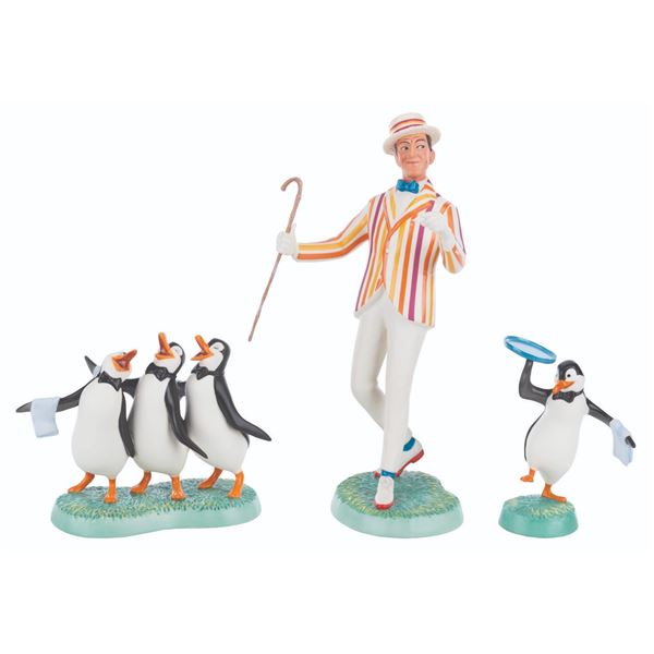A Collection of WDCC "Mary Poppins" Figurines.