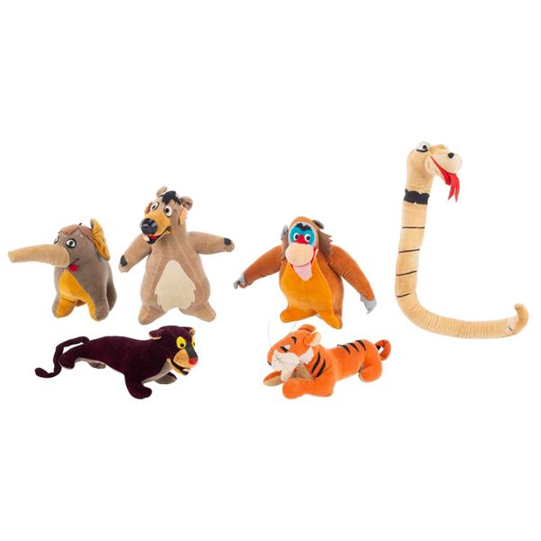 A Set of Original 1966 Gund "The Jungle Book" Dolls.