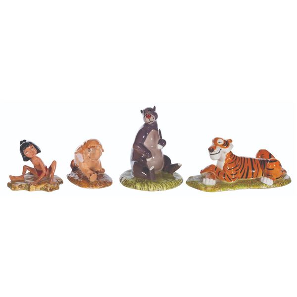 A Collection of Royal Doulton "The Jungle Book" Figurines.