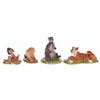 Image 1 : A Collection of Royal Doulton "The Jungle Book" Figurines.