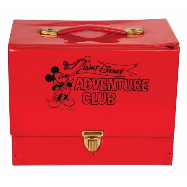 A Walt Disney Adventure Club Mickey Mouse Case.