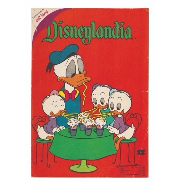 A South American "Disneylandia" Comic Book.