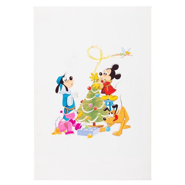 A 1982 Walt Disney Productions Christmas Card.