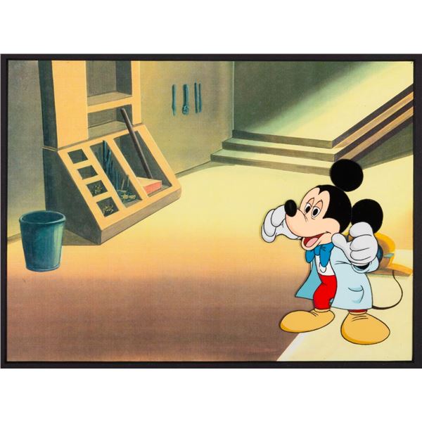 A 1984 Mickey Mouse Fanta Commercial Cel.